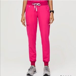 FIGS Shocking Pink Zamora Joggers